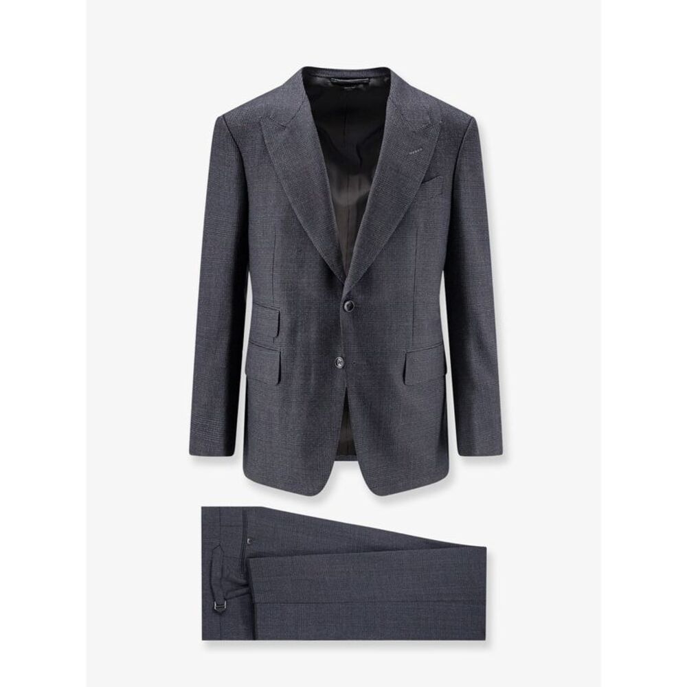 Tom Ford Men Single-Breasted Wool Suit